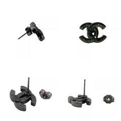 シャネル CHANEL ピアス ココマーク コメ有 片方のみ シルバーの画像