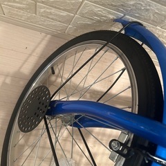折りたたみ自転車の画像