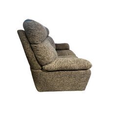 2人掛けソファ ヤマダオリジナル 布張り シンプル ブラウン★S3427Aの画像