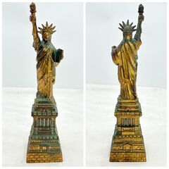 【❗️✨インテリア置物✨❗️】自由の女神＆スペースニードル オブジェ3点セット✨現状品の画像