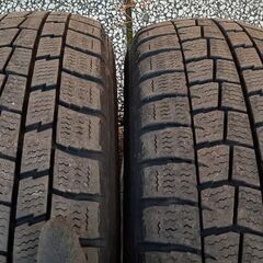 軽自動車に！アルミつき！ダンロップ　ウィンターマックス　155/65/14の画像