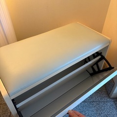 シューズボックス シューズラック 椅子 腰かけ 玄関 玄関収納
の画像