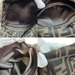 フェンディ FENDI ショルダーバッグ ズッカ柄 マンマバゲット ワンショルダーバッグ ブラウンの画像
