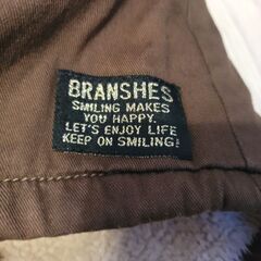 branshes フード付きジャケット 120cm ブランシェス フワフワ もこもこ 暖か 子供服 キッズ アウター 上着の画像