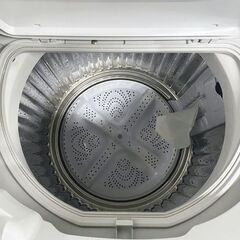 2023年製 シャープ コンパクト洗濯乾燥機 6.5kg/3.5kg ステンレス穴なし槽 自動槽洗い つけおき ES-TX6G-S 中古家電 店頭引取歓迎 R10221の画像
