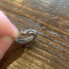  クロムハーツ  スクロール フープピアスの画像