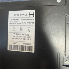 ホンダ純正オーディオ？の画像