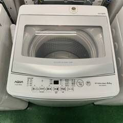 【愛品倶楽部柏店】 AQUA アクア 2024年製 6.0kg 全自動洗濯機 AQW-S6PBKの画像