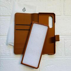 Samsung Galaxy z fold 3ケース 手帳型カバー PUレザーの画像