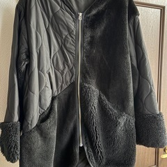 キルポカボアMixキルティングコートの画像