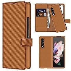 Samsung Galaxy z fold 3ケース 手帳型カバー 2個セットの画像