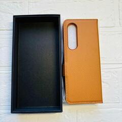 Samsung Galaxy z fold 3ケース 手帳型カバー 2個セットの画像