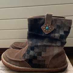 Indian メンズブーツ　27.5㎝　ブラウンの画像