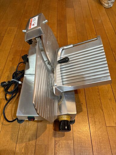 ABM  田崎　ミート・ハムスライサー  φ250mm 刃研付属 イタリア製