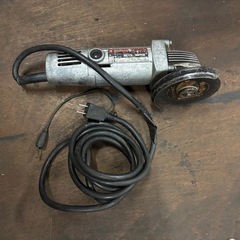ディスクグラインダ ／日立電気／91-18271／通電確認済みの画像