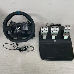 Logicool G923 レーシングハンドル&ペダル TRUEFORCE HDフォースフィードパック レーシングゲーム ハンコン 周辺機器 Y2429の画像