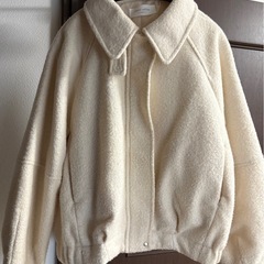 2WAYカラーコクーンブルゾンの画像