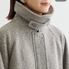 2WAYカラーコクーンブルゾンの画像