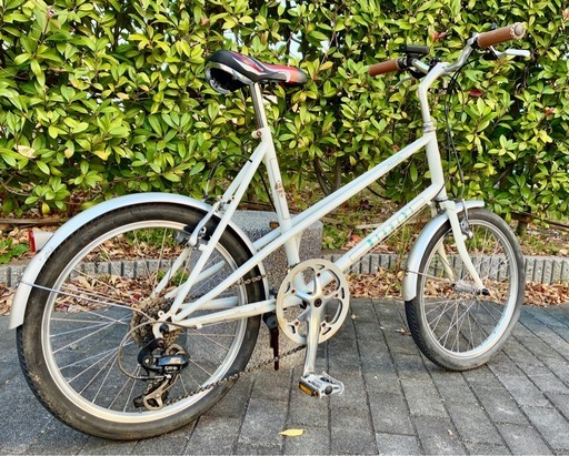 20インチ　小径車　自転車 白色　ビアン 三鷹市　吉祥寺　仙川