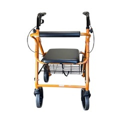 【極美品】歩行器 竹虎 ハッピー II NB オレンジメタリックの画像