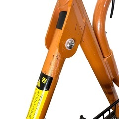 【極美品】歩行器 竹虎 ハッピー II NB オレンジメタリックの画像
