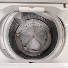 【愛品倶楽部柏店】 YAMADA ヤマダ 2025年製 5.5kg 全自動洗濯機 YWM-T55LWの画像