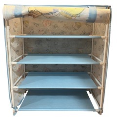 すみっコぐらし カバー付き不織布ラックの画像