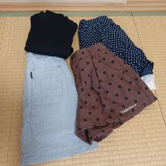 130～140cm　アウター含め11着　メゾピアノやELLE の画像