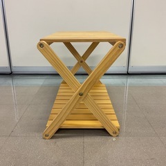 【府中市再生家具】No.359 折りたたみラックの画像