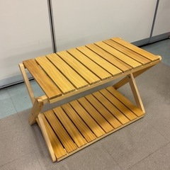 【府中市再生家具】No.359 折りたたみラックの画像