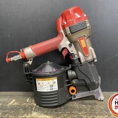 【久留米】【引き取り限定】【中古品】MAX マックス HN-90N1 高圧 スーパーネイラ コイルネイラ 釘打機 90mm 使用空気圧範囲:1.2-2.25MPa ケース付の画像