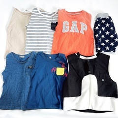 100cm 60点大量まとめ売り　子ども服　キッズ服　男の子 保育園の画像