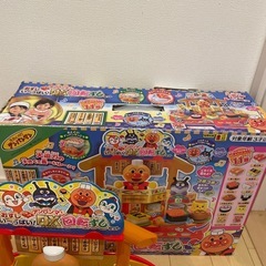 【美品】アンパンマン おすしい~っぱい! アンパンマンDX回転ずしセットの画像