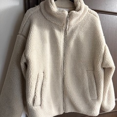 スタンドカラーボアブルゾンの画像