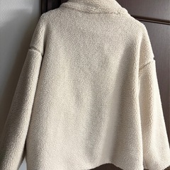 スタンドカラーボアブルゾンの画像