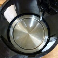 ☆NITORI 電気ケトル HV2S01 1.2L 2024年製 ブラック ニトリ 両サイド窓付き 黒 札幌市 豊平区 平岸店の画像