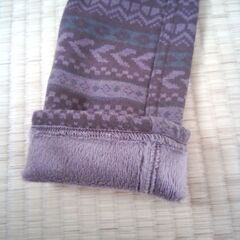 レディース　冬用レギンス　(Sサイズ)の画像