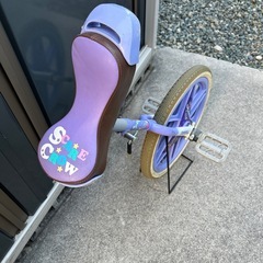 18インチ 一輪車  傷あり 練習に ブリヂストンの画像