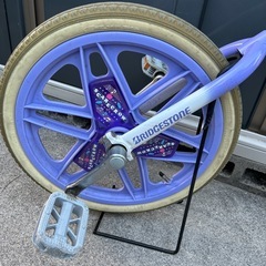 18インチ 一輪車  傷あり 練習に ブリヂストンの画像