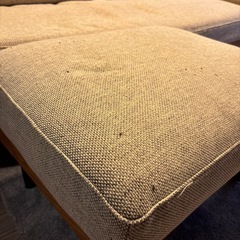 unico ソファー3シーター　オットマン付きの画像