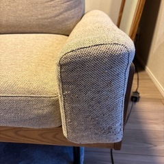 unico ソファー3シーター　オットマン付きの画像