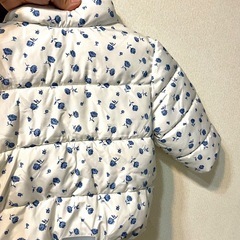 (受渡決定)petit mainダウンコート 80sizeの画像