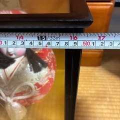 縁起物の姫ダルマ美品ですの画像