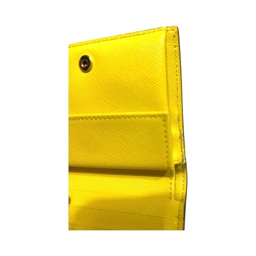 本日削除】Marni 二つ折り財布 イエロー