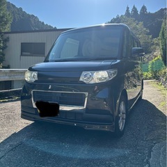 タントカスタム　とりあえずの足に　車検たっぷり　新品タイヤ