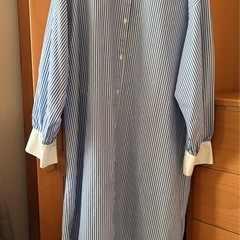 ⭐︎coen⭐︎ストライプシャツワンピースの画像