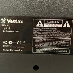Vestax ベスタクス Spin2 DJコントローラー オーディオ 音響機材 DJ機器 カラー: シルバーの画像