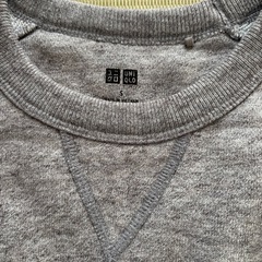 ⭐︎ユニクロ⭐︎グレーのスウェットの画像