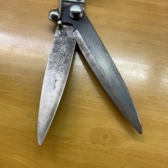 千吉アルミ柄　片手芝生鋏　GOLDEN STAR軽量アルミボディ　ステンレス刃　樹脂付きグリップ　の画像