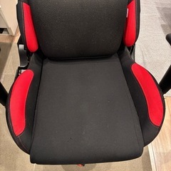 GTRACING ゲーミングチェア 黒赤 　リクライニングの画像